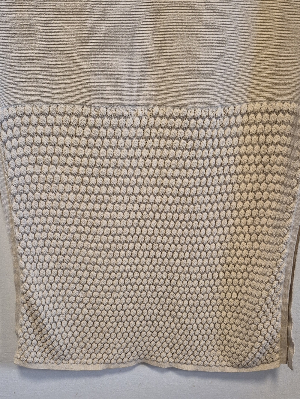RAG & BONE Georgia Dress Beige Knit Maxi Dress Sleeveless Slits NWT $398 Sz S - Picture 5 of 16